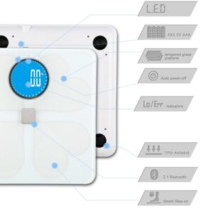 Smart Bluetooth Digital Weighing Scale 