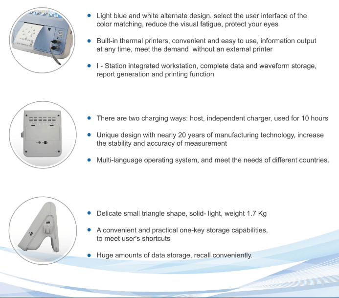 Ophthalmic Ultrasound Scanner SIFULTRAS-8.24 features