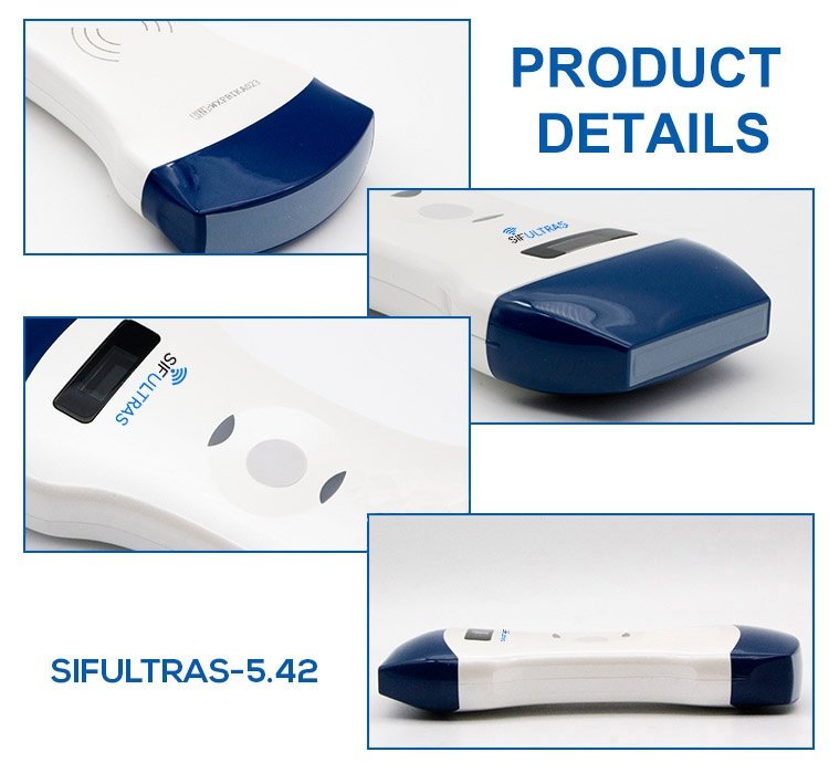 Color Double Head Wireless Ultrasound Scanner SIFULTRAS-5.42 FDA double head ultrasound scanner product details