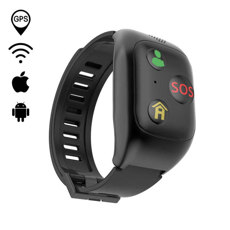 GPS detector smart pedometer tracking watch phone for elder with loud speaker SIFGPS1.1 SIFSOF