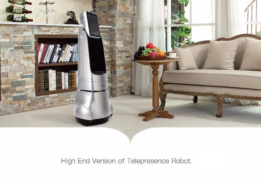 Telepresence Robot SIFROBOT-4.3 Autonom Navigation og Intelligent Voice Chat High end telepresence robot