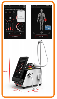 Smart Medical 26.2Watt Diode Laser SIFLASER-3.2 size