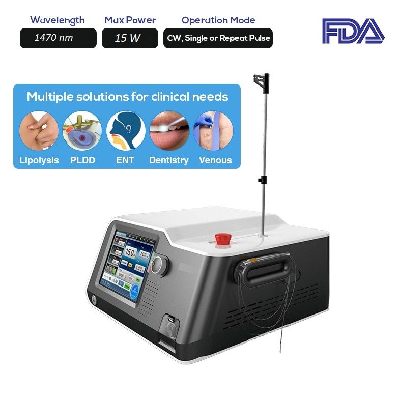 FDA 1470 nm Medical 15Watt Diode Laser System SIFLASER-3.3D