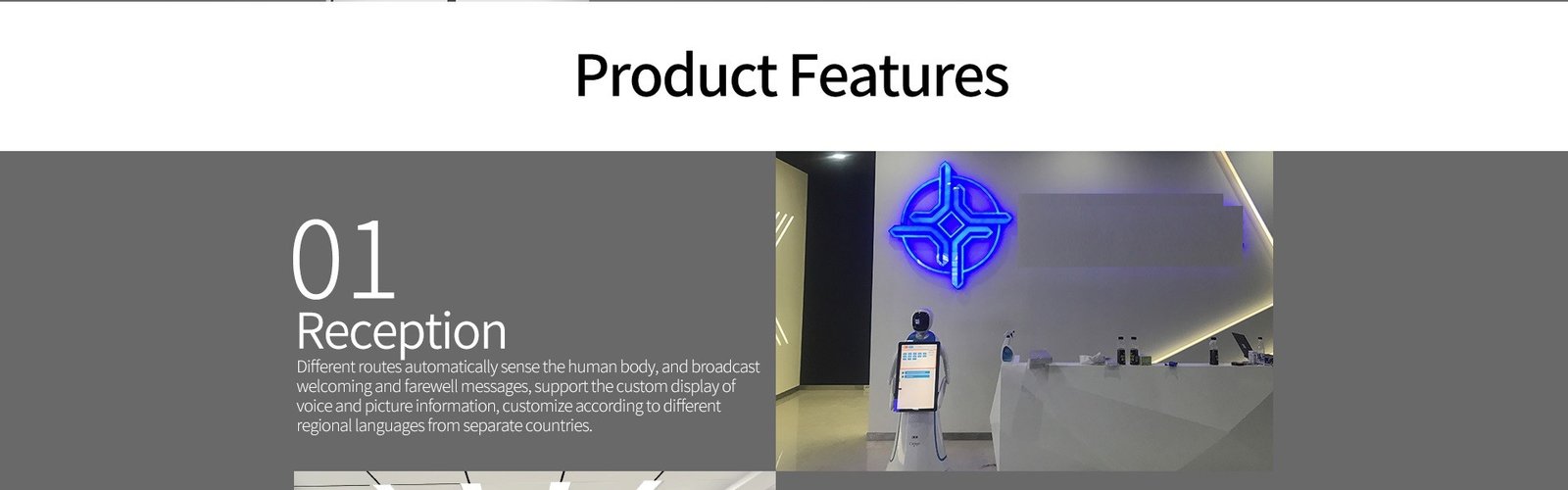 Humanoid Intelligent Commercial Service Robot SIFROBOT-5.3 features3 