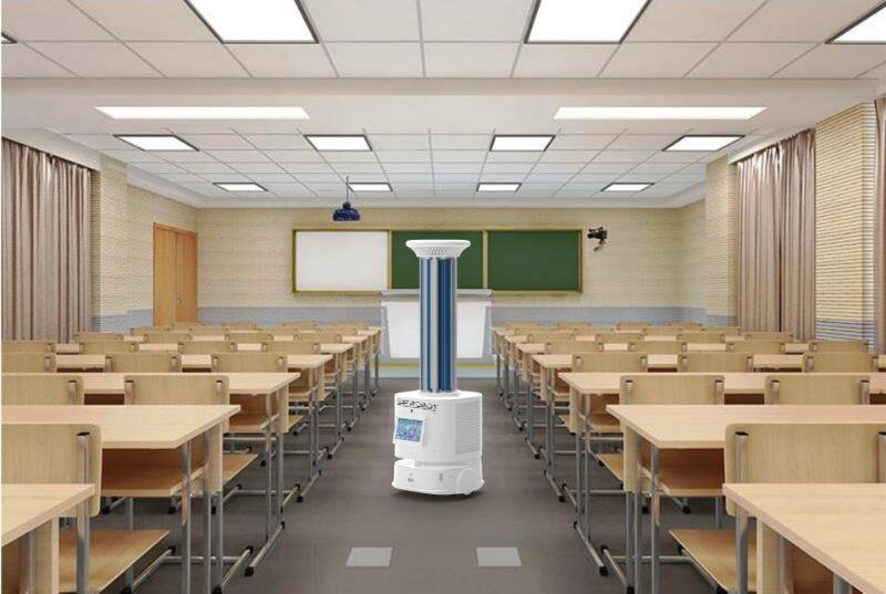 UV Light Disinfection Robot: SIFROBOT-6.5 school