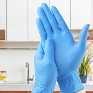 Nitrile medical gloves