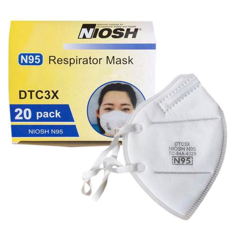 100 x SIFMASK-1.4 N95 mask NIOSH 