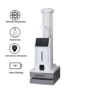 UVC and Disinfectant Sprayer Disinfection Robot: SIFBOT-6.54