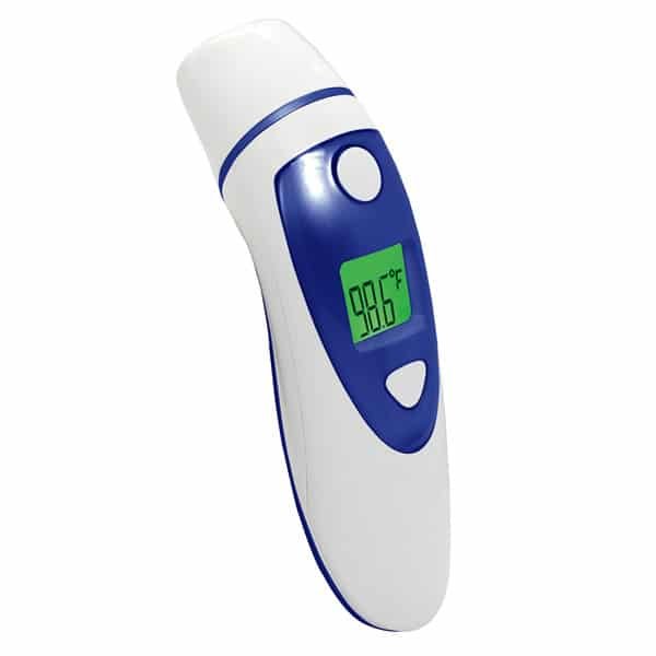 5 x SIFTHERMO-2.21B: Bluetooth Ear and Forehead Infrared ThermometerNon-contact thermometer Blue