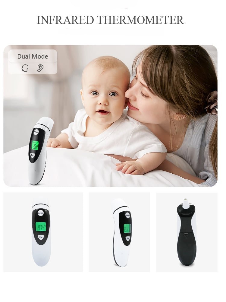 5 x SIFTHERMO-2.21B: Bluetooth Ear and Forehead Infrared Thermometer thermometer