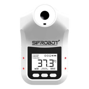 Vægmonteret infrarød temperaturkontrol + stativ: SIFROBOTSET-7.61