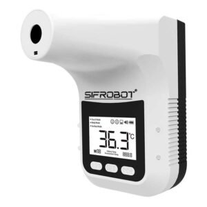 Vægmonteret infrarød temperaturdetektor + stativ