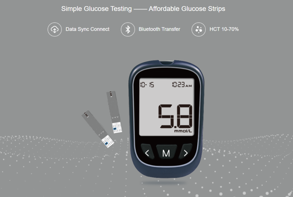 Bluetooth Blood Glucose Meter SIFGLUCO 3 3 SIFSOF