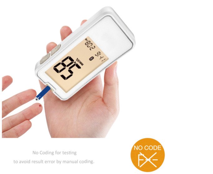FDA Bluetooth Glucose Meter SIFGLUCO-3.5 No code