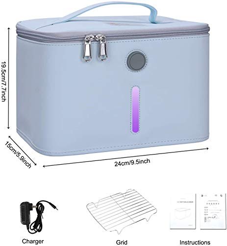 Home Safety Package SAFEHOMEPACK-1.2: Bluetooth Doorbell Non-Contact Thermometer + Disinfection UV Lamp + UV LED Sterilizer Box  + Handheld UV Light Sterilization Stick SIFSTERIL-1.5 demension