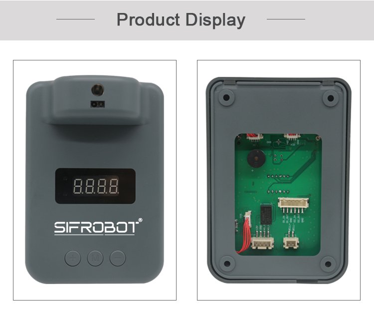 Wall-Mounted Access Control Temperature checker: SIFROBOT-7.63