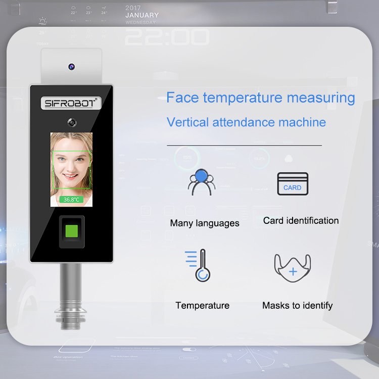 Face-recognition Thermometer: SIFROBOT-7.84