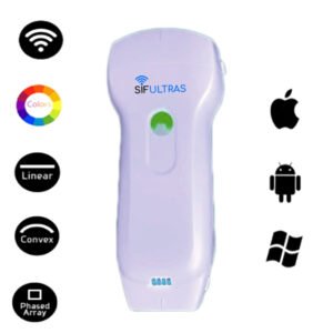 Farbdoppler USB und drahtloser 3-in-1-Ultraschallscanner: SIFULTRAS-3.33