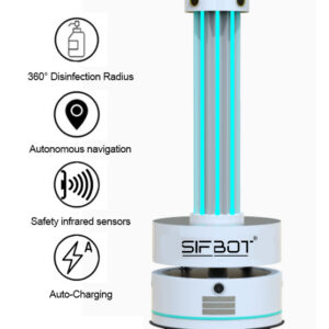 Autonomous UVC Disinfection Robot: SIFBOT-6.58