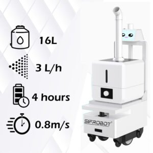 Dry Fog Disinfection Robot: SIFROBOT-6.67