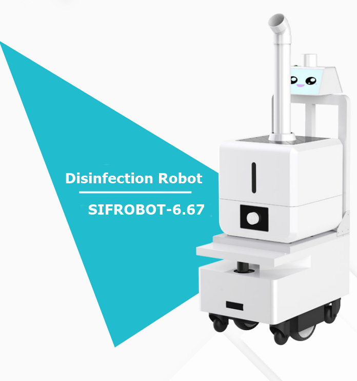 Dry Fog Disinfection Robot