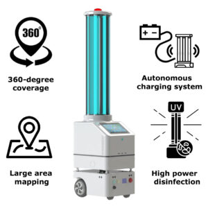 Autonomous UVC Sterilization Robot SIFBOT-6.72