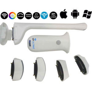 Wireless Ultrasound with 5 Interchangeable Probes